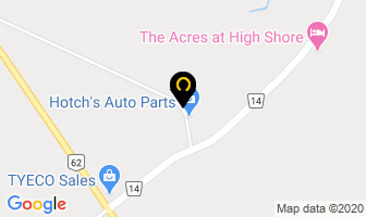 Hotch's Auto Parts in Ameliasburgh map