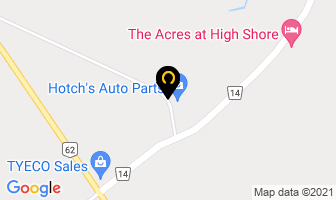 Hotch's Auto Parts in Ameliasburgh map