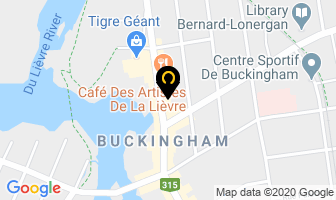 Hotel Alexandra in Gatineau map