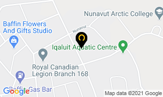 Hotel Arctic in Iqaluit map