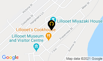 Hotel Deoro in Lillooet map