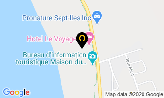 Hotel Le Voyageur in Sept-Îles map