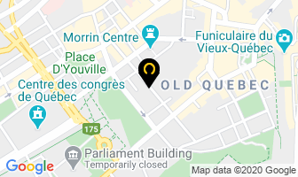 Hotel Maison Ste-Ursule in Ville de Québec map