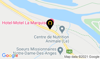 Hotel Motel La Marquise in Peterborough map