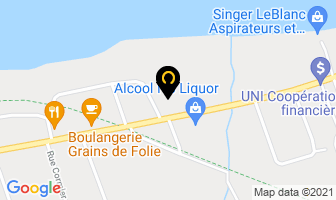 Hotel Paulin in Caraquet map