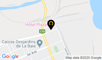 Hotel Plaza in Guelph map