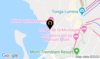 Hotel Quintessence in Mont-Tremblant map