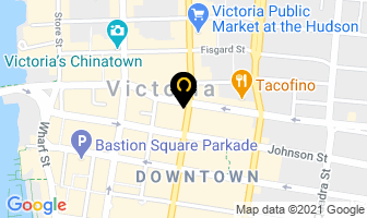 Hotel Rialto in Victoria map