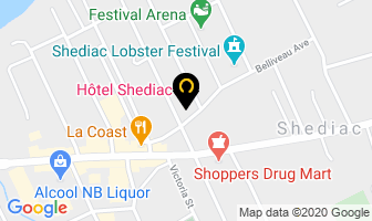 Hotel Shediac in Shediac map