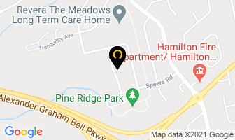 Hotelevision Canada Ltd in Hamilton map