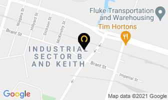 Hotz Ferrous Inc in Hamilton map