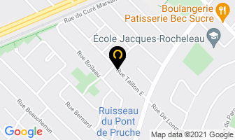 Houle R in Saint-basile-le-grand map