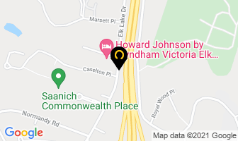 Howard Johnson Hotel & Suites in Victoria map