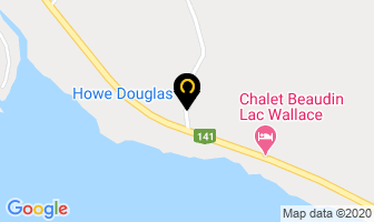Howe Douglas in Coaticook map