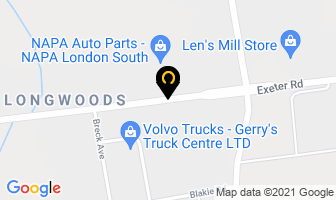 Hoya Lens Canada Inc in London map