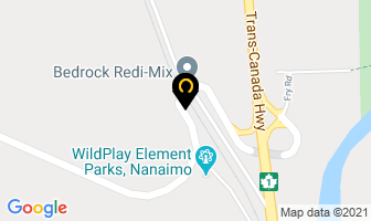 Hub City Paving in Nanaimo map