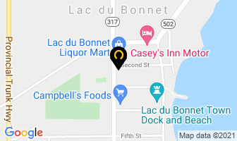 Hub International in Lac Du Bonnet map