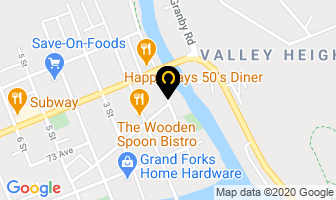 Hubbard L Bookkeeping in Grand Forks map