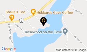 Hubbards Community Waterfront Association in Hubbards map