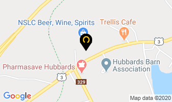 Hubbards Hardware in Hubbards map