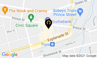 Hubtown Life Media in Truro map