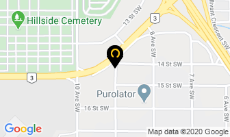Huchak Motors 2 in Medicine Hat map
