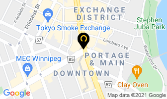 Hudbay Manitoba in Winnipeg map