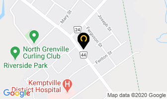 Hudson Auto Body in Kemptville map