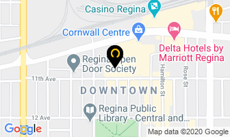 Hudson's Bay in Regina map