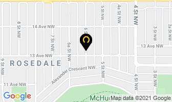 Hugh W Reid & Associates Ltd in Calgary map