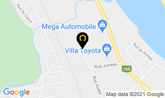 Hull Ottawa Towing in Gatineau map
