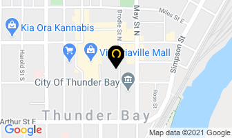 Hull's Family Bookstores in Thunder Bay map