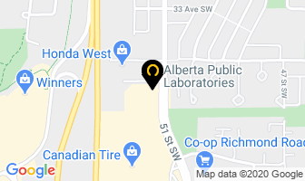 Humana Medical Services Ltd in Calgary map