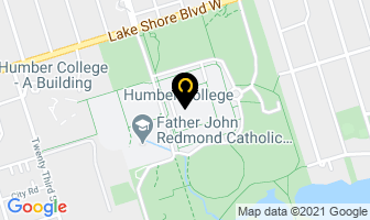 Humber College in Orillia map