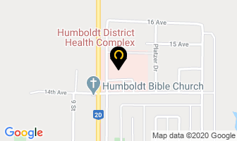 Humboldt District Health Complex in Humboldt map