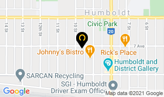 Humboldt Housing Authority in Humboldt map