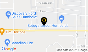 Humboldt Smiles Dental Studios Inc in Humboldt map