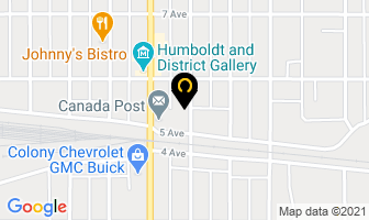 Humboldt Therapy Centre in Humboldt map