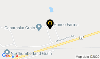 Hunco Farms Ltd in Cobourg map