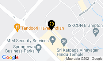 Hundal Moulds & Foam Inc in Brampton map