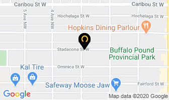 Hunger In Moose Jaw in Moose Jaw map