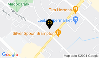 Hunt Shane A Dr in Brampton map