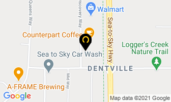 Hunters Automotive Services Ltd in Squamish map