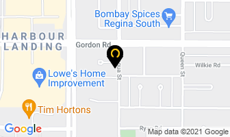 Hunter's Water Service in Regina map