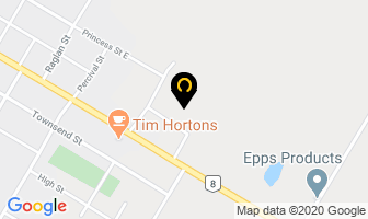 Huron-Perth Catholic District School Board St. Anne's Catholic Secondary School in Clinton map