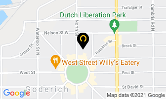 Huron Perth Community Legal Clinic in Goderich map