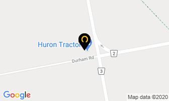 Huron Tractor in Walkerton map