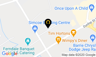 Huronia Mat Rentals in Barrie map