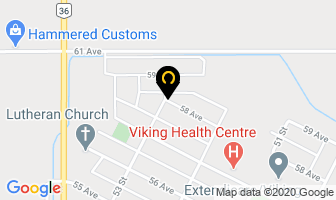 Hurum Trucking in Viking map
