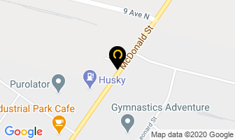 Husky Bulk Sales in Regina map